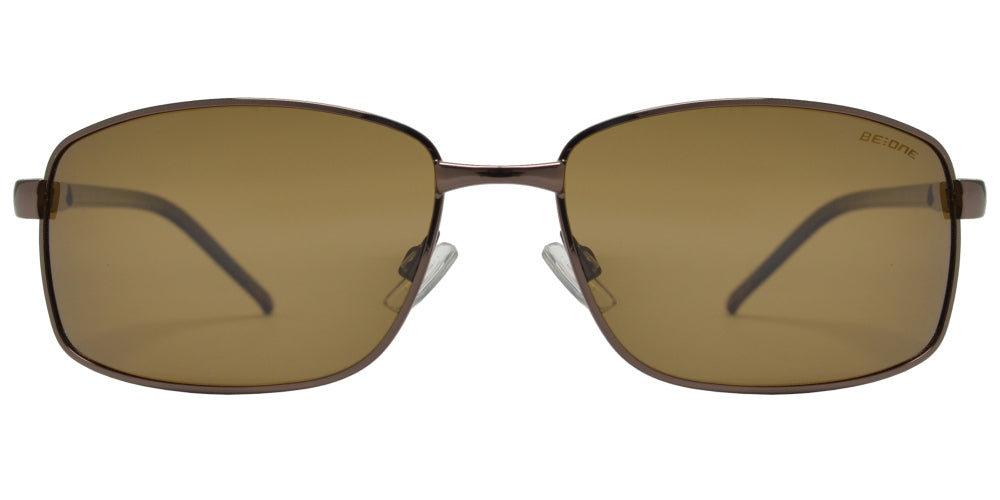 PL 3927 - 1.1 MM Polarized Men Rectangular Metal Sunglasses