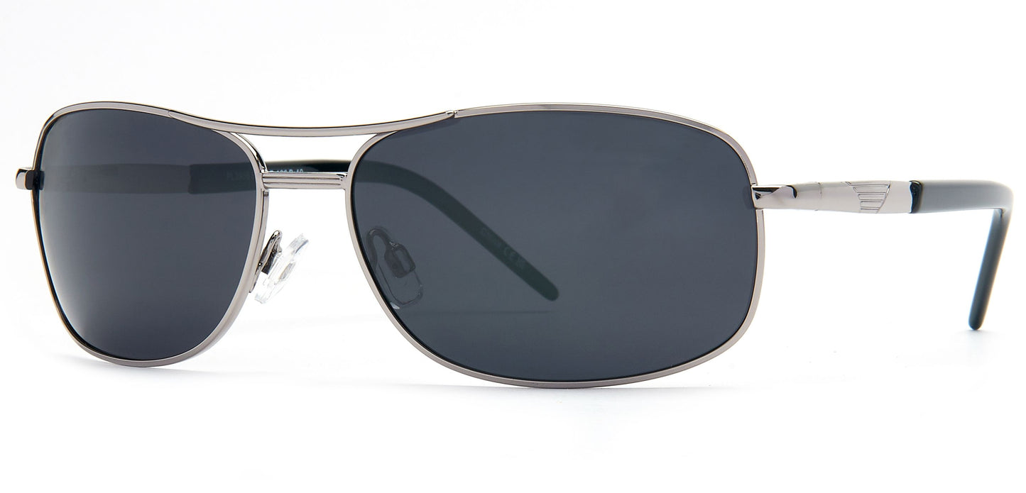 PL 3906 - Polarized Men Square Sport Metal Sunglasses