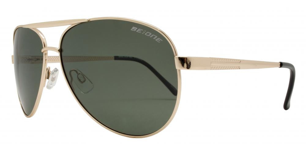 Wholesale - PL 3922 - Polarized Classic Aviator Metal Sunglasses - Dynasol Eyewear