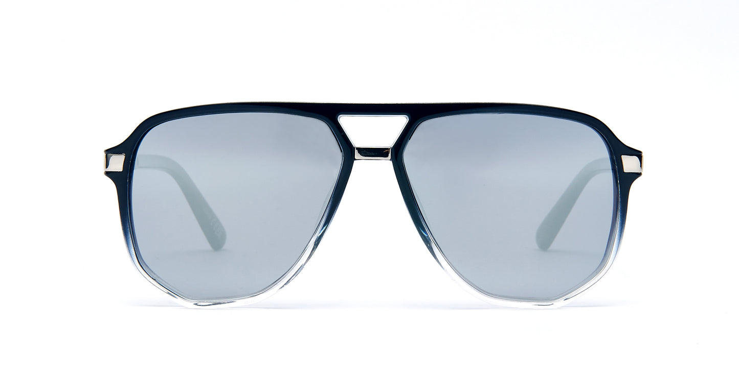 PL 3965 - Polarized Plastic Flat Top Sunglasses