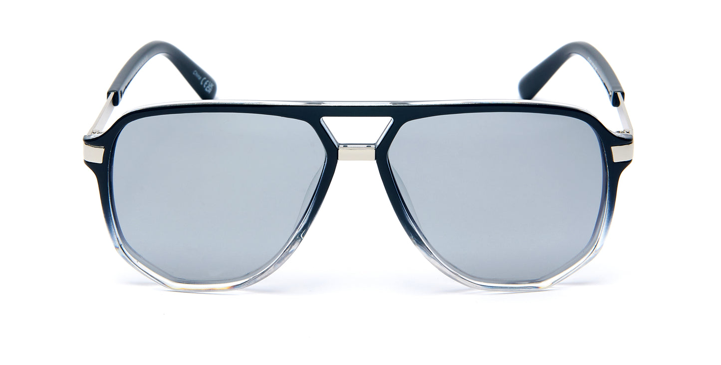 PL 3965 - Polarized Plastic Flat Top Sunglasses