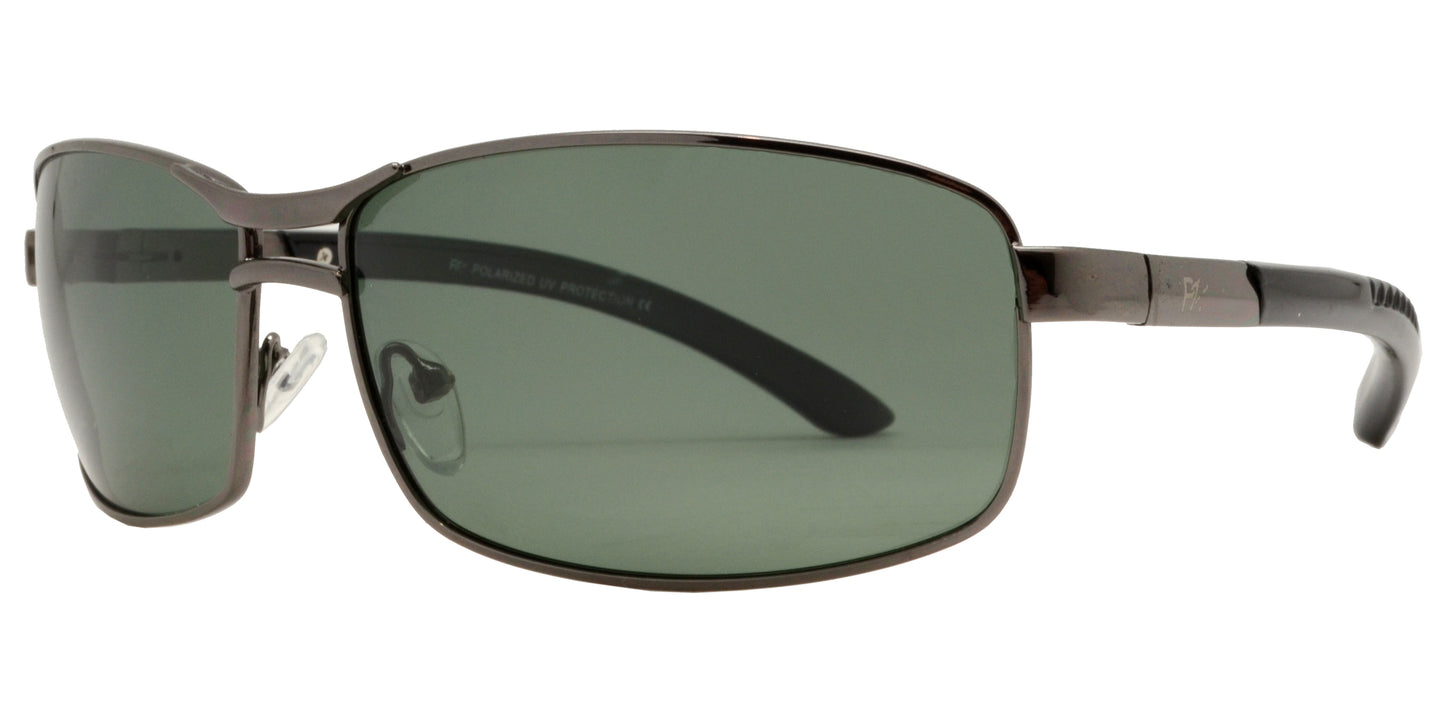 PL 5309 - Rectangular Sports Metal Polarized Sunglasses