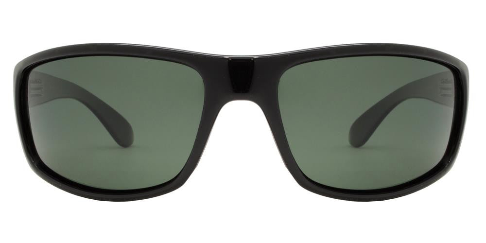 Wholesale - PL 707 - Classic Sports Plastic Wrap Around Polarized Sunglasses - Dynasol Eyewear