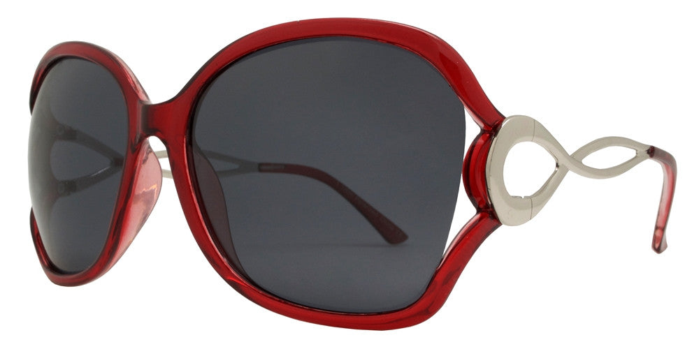 Wholesale - PL 7567 - Women's Butterfly Polarized Sunglasses with Loop Temple - Dynasol Eyewear