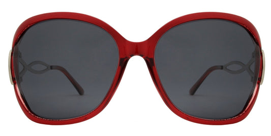 Wholesale - PL 7567 - Women's Butterfly Polarized Sunglasses with Loop Temple - Dynasol Eyewear
