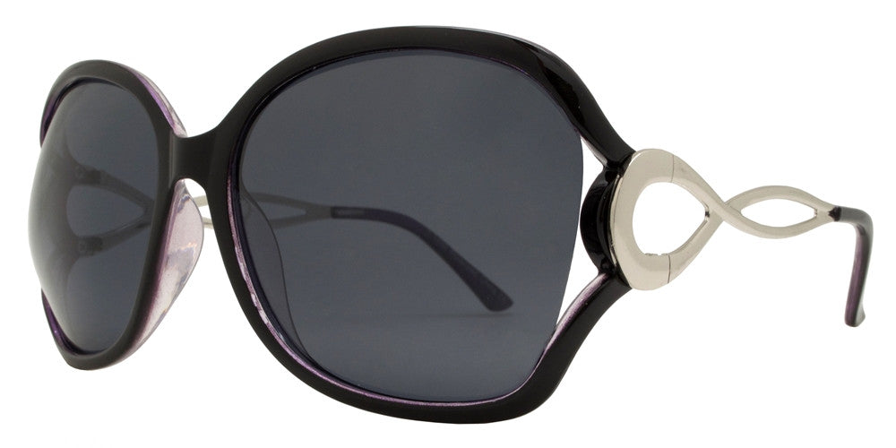 Wholesale - PL 7567 - Women's Butterfly Polarized Sunglasses with Loop Temple - Dynasol Eyewear