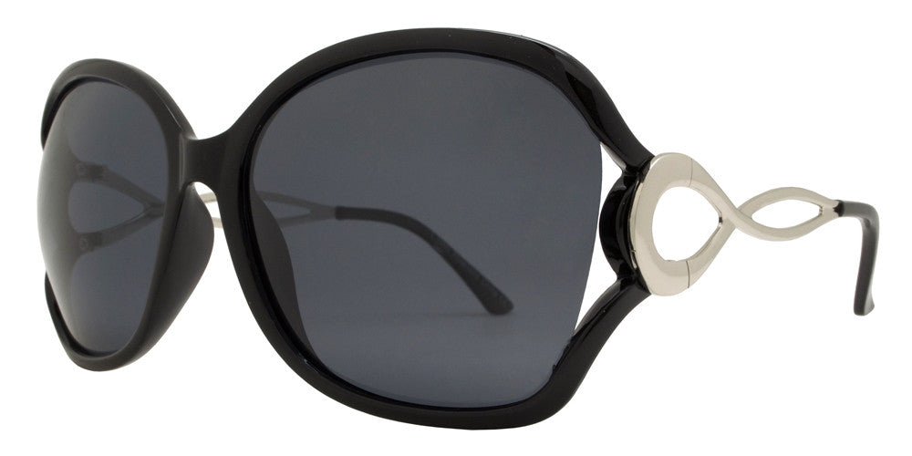 Wholesale - PL 7567 - Women's Butterfly Polarized Sunglasses with Loop Temple - Dynasol Eyewear