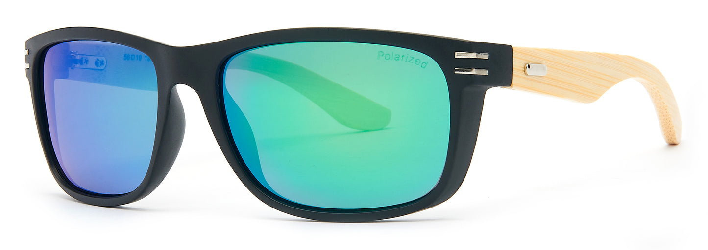 PL 8022 - Polarized Bamboo Sunglasses