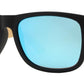 Wholesale - PL 2025 - Polarized Bamboo Square Horn Rimmed Sunglasses - Dynasol Eyewear