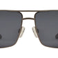 Wholesale - PL 2848 - Polarized Men Classic Square Metal Sunglasses - Dynasol Eyewear