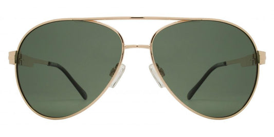 Wholesale - PL 3918 - Polarized Classic Aviator with Brow Bar Metal Sunglasses - Dynasol Eyewear