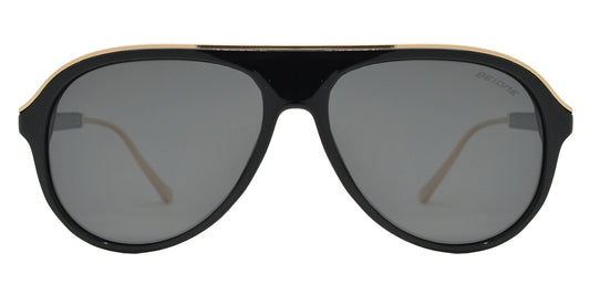 Wholesale - PL 3942 - Polarized Retro Aviator Flat Top Plastic Sunglasses - Dynasol Eyewear