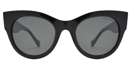 Wholesale - PL 3945 - Round Horn Rimmed Cat Eye Chunky Plastic Polarized Sunglasses - Dynasol Eyewear