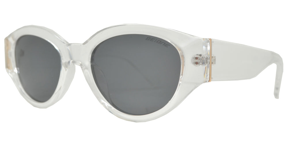 Wholesale - PL 3946 - Retro Polarized Cat Eye Chunk Plastic Sunglasses - Dynasol Eyewear