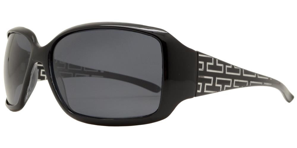 Wholesale - PL 6334 - Small Plastic Rectangular Polarized Sunglasses - Dynasol Eyewear