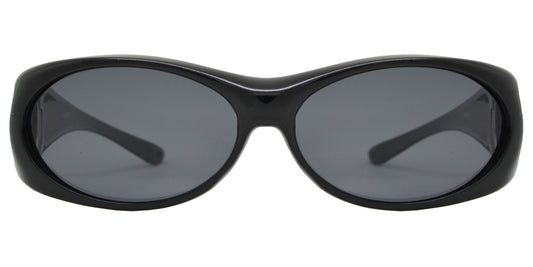 Wholesale - PL 8485 - Plastic Full Wrap Around Cover Over Polarized Sunglasses - Dynasol Eyewear