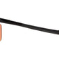 Wholesale - PL 985 RVC - Aluminum Rectangular Half Rimmed Sports Rimless Polarized Sunglasses with Color Mirror Lens - Dynasol Eyewear