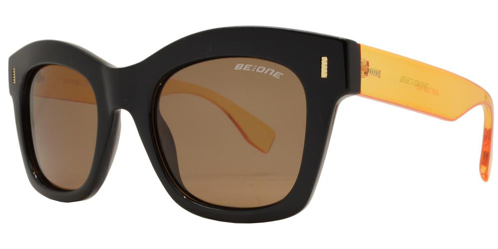 Wholesale - PL Alena - Polarized Horn Rimmed Chunky Plastic Sunglasses - Dynasol Eyewear