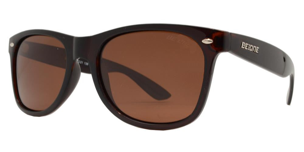 Wholesale - PL Monza - Polarized Classic Horn Rimmed Plastic Sunglasses - Dynasol Eyewear