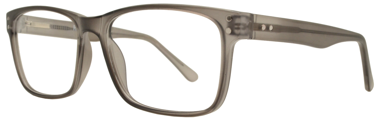 RS 1498 BL - Large Men Wide Blue Light Blocking Reading Glasses with Spring Hinge