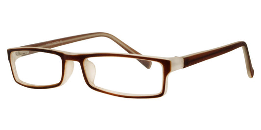Wholesale - PZ 1309 - Plastic Clear Lens Rectangular Sunglasses - Dynasol Eyewear