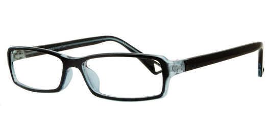 Wholesale - PZ 1322 - Clear Lens Plastic Rectangular Sunglasses - Dynasol Eyewear