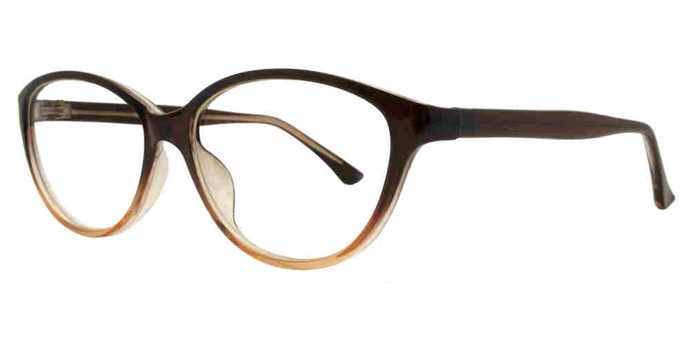 Wholesale - PZ 1340 - Plastic Cat Eye Sunglasses with Clear Lens - Dynasol Eyewear