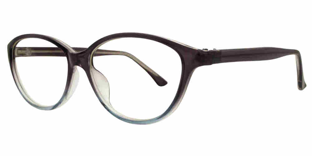 Wholesale - PZ 1340 - Plastic Cat Eye Sunglasses with Clear Lens - Dynasol Eyewear