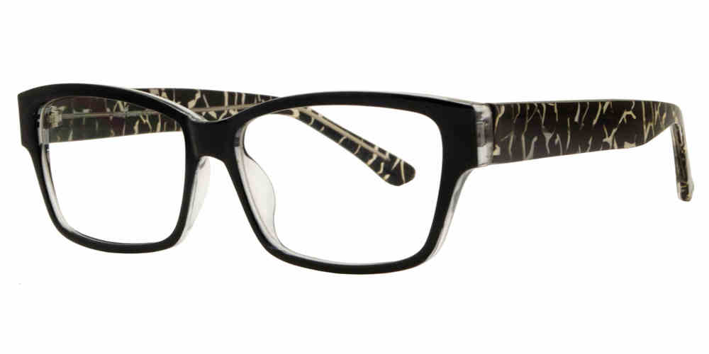 Wholesale - PZ 1356 - Rectangular Plastic Sunglasses with Clear Lens - Dynasol Eyewear