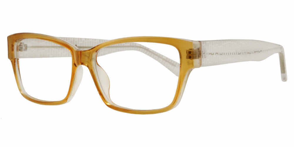 Wholesale - PZ 1356 - Rectangular Plastic Sunglasses with Clear Lens - Dynasol Eyewear