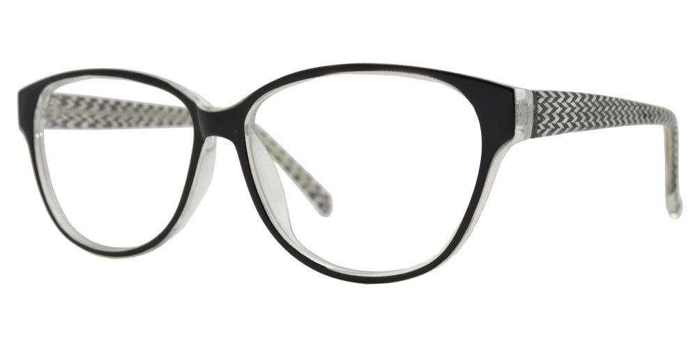 Wholesale - PZ 1359 - Cat Eye Plastic Sunglasses with Clear Lens - Dynasol Eyewear