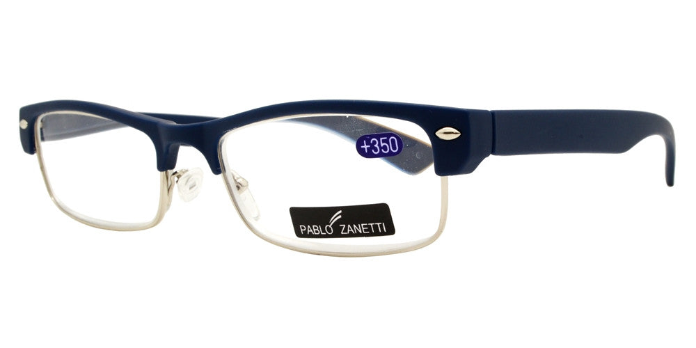 Wholesale - RS 1046 - Classic Horn Rimmed Half Rimmed Plastic Reading Glasses - Dynasol Eyewear