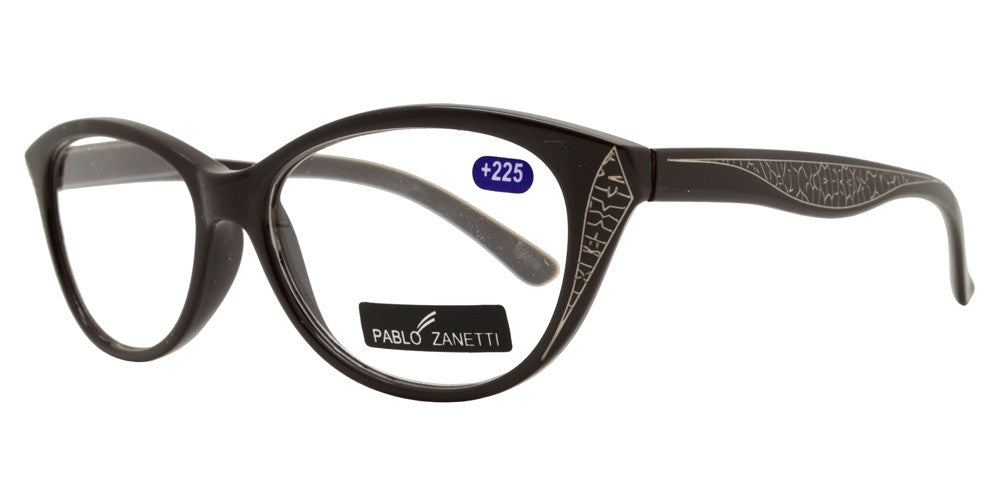 Wholesale - RS 1049 - Horn Rimmed Cat Eye Plastic Reading Glasses - Dynasol Eyewear