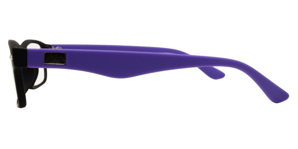 Wholesale - RS 1112 - Rectangular Classic Horn Rimmed Two Tone Plastic Reading Glasses - Dynasol Eyewear