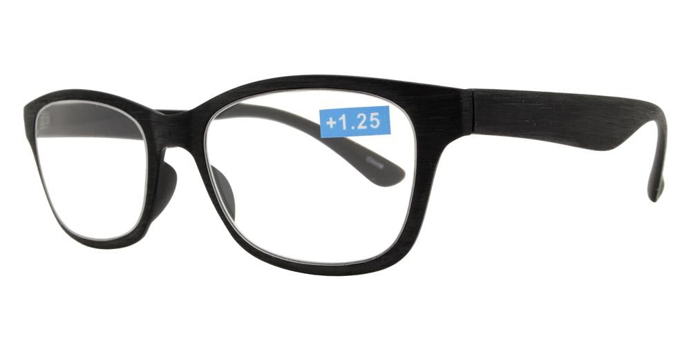 Wholesale - RS 1191 - Classic Horn Rimmed Faux Wood Finish Plastic Reading Glasses - Dynasol Eyewear