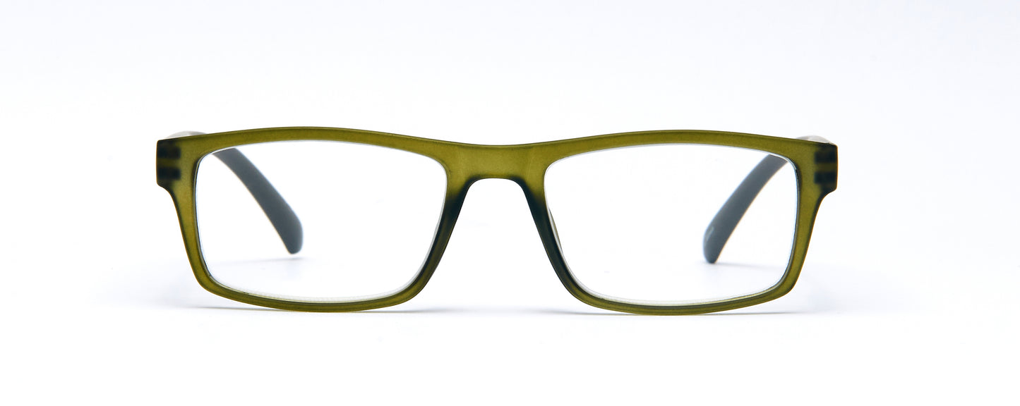RS 1230 - Plastic Rectangular Reading Glasses