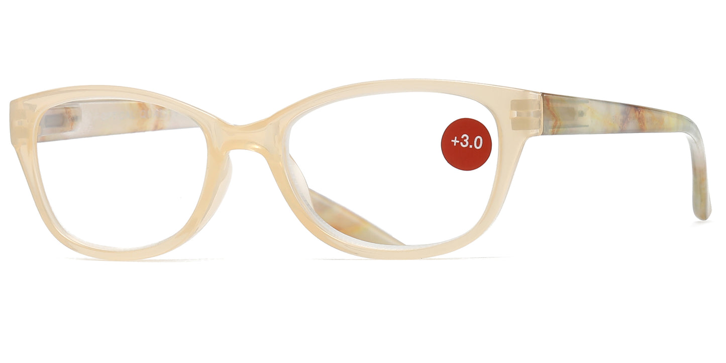 RS 1274 - Plastic Oval Reading Glasses