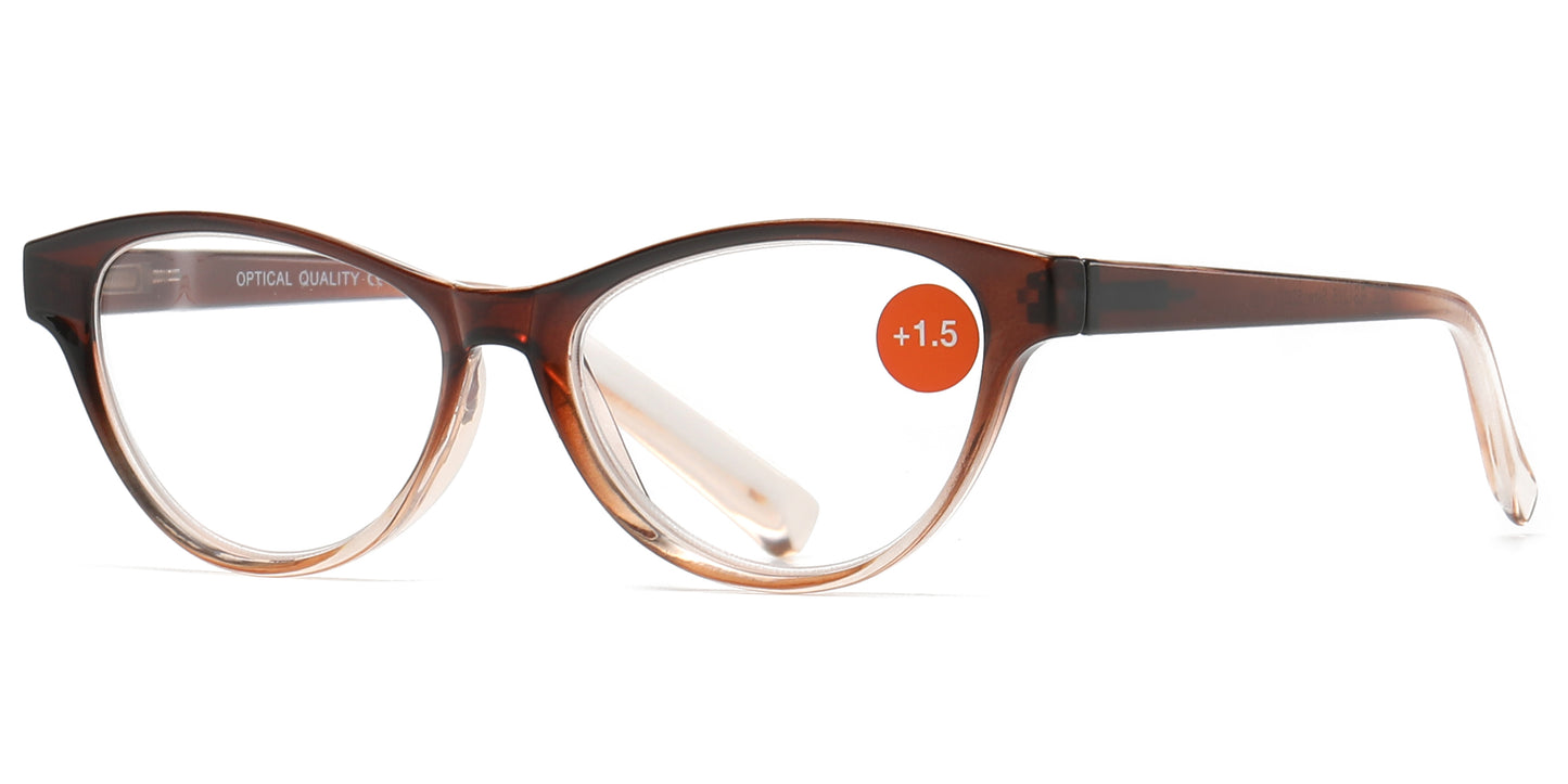 RS 1275 - Plastic Cat Eye Reading Glasses