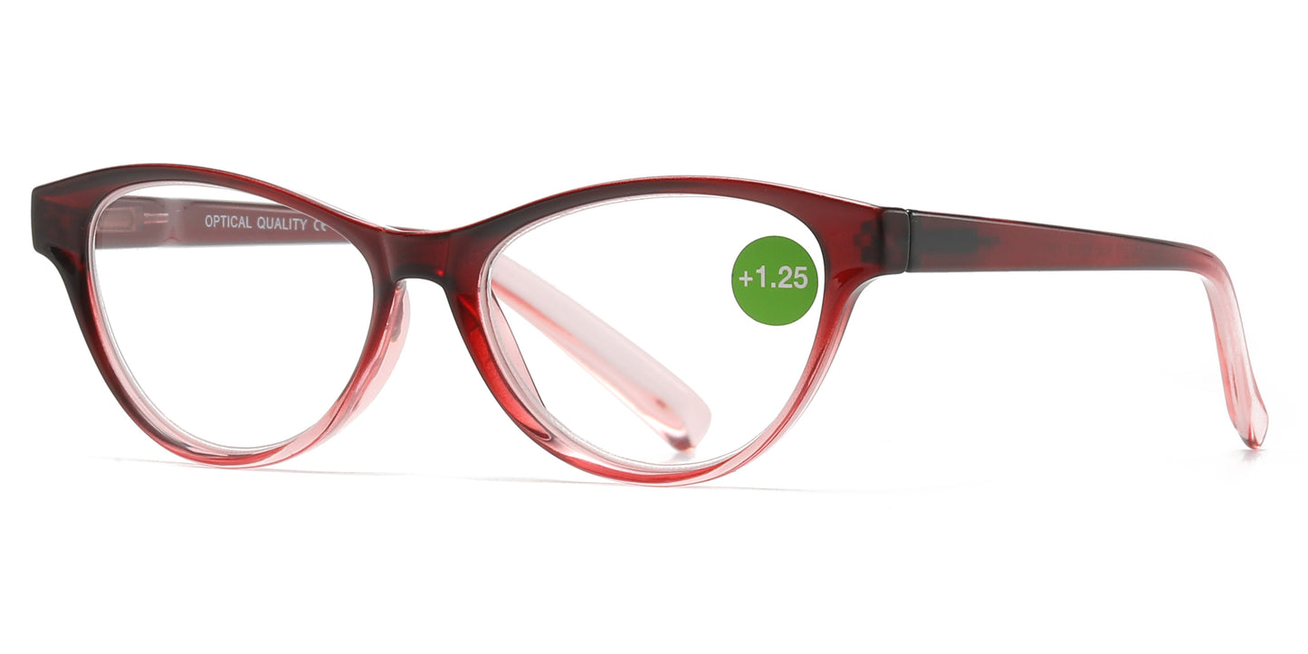 RS 1275 - Plastic Cat Eye Reading Glasses