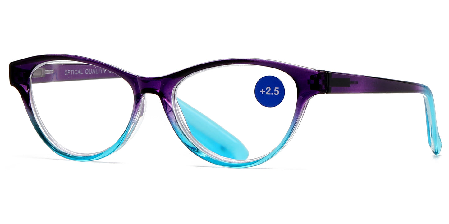 RS 1275 - Plastic Cat Eye Reading Glasses