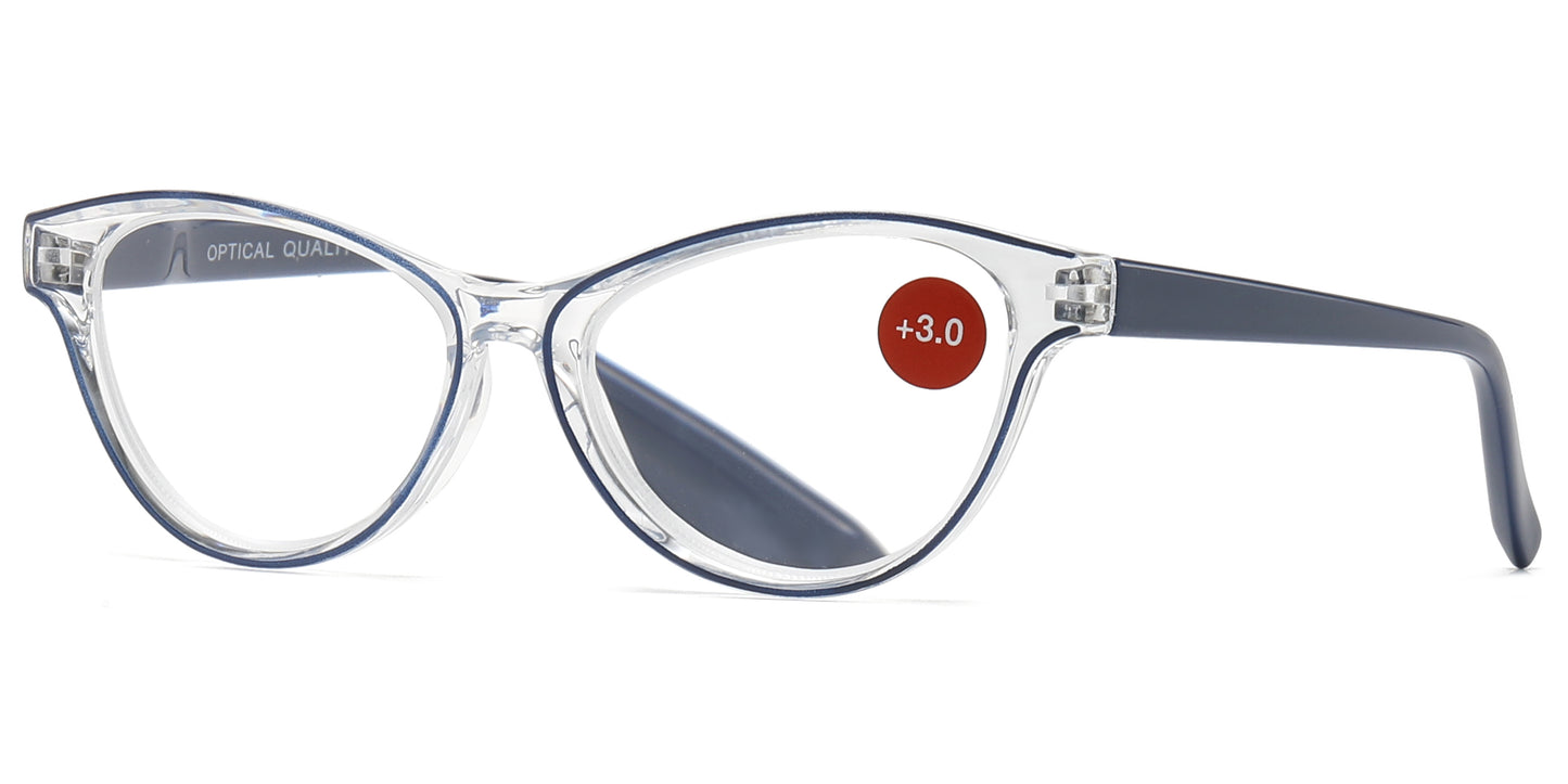 RS 1278 - Plastic Cat Eye Reading Glasses