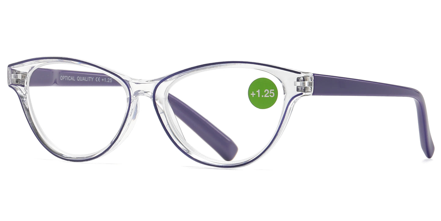 RS 1278 - Plastic Cat Eye Reading Glasses