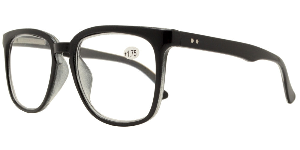 Wholesale - RS 1024 - Classic Horn Rimmed Cat Eye Plastic Reading Glasses - Dynasol Eyewear