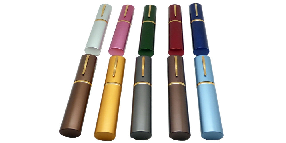 Wholesale - RS 1033 - Tiny Oval Rimless Metal Reading Glasses with Case - Dynasol Eyewear