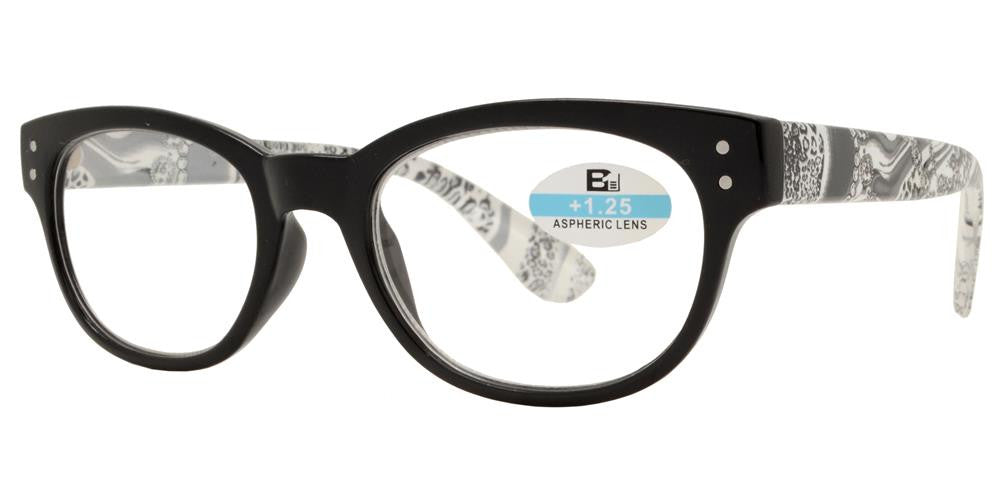 Wholesale - RS 1140 - Round Plastic Reading Glasses - Dynasol Eyewear