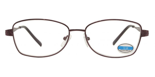 Wholesale - RS 1295 - Butterfly Decorative Temple Metal Reading Glasses - Dynasol Eyewear