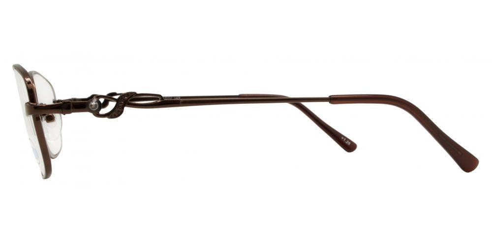 Wholesale - RS 1299 - Butterfly Decorative Temple Metal Reading Glasses - Dynasol Eyewear