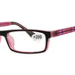 Wholesale - RS 1306 +2.00 - Rectangular Plastic Reading Glasses - Dynasol Eyewear
