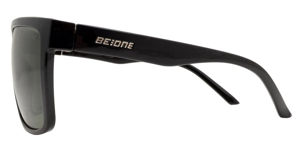 Wholesale - PL Ryder - Polarized Men Flat Top Large Square Sport Plastic Sunglasses - Dynasol Eyewear