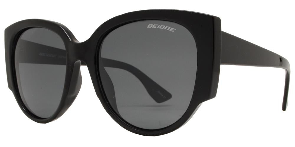 Wholesale - PL Soprano - Polarized Women Retro Cat Eye Plastic Sunglasses - Dynasol Eyewear